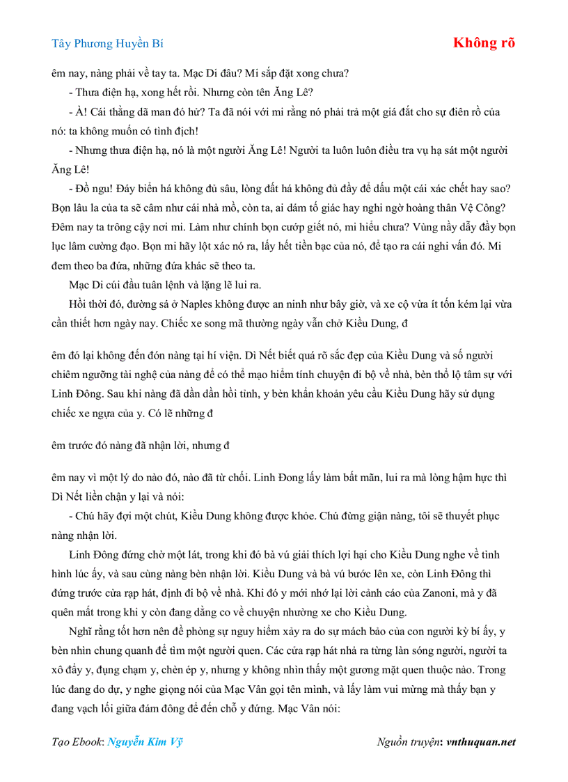 image for page Ebook Tây Phương Huyền Bí Không rõ