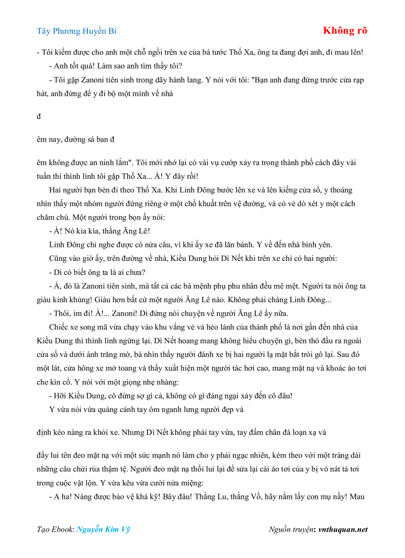 image for page Ebook Tây Phương Huyền Bí Không rõ