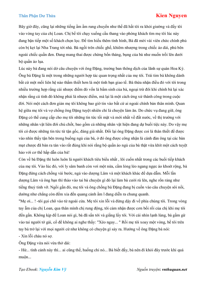 image for page Ebook Thân Phận Dư Thừa