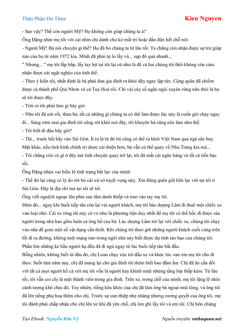 image for page Ebook Thân Phận Dư Thừa