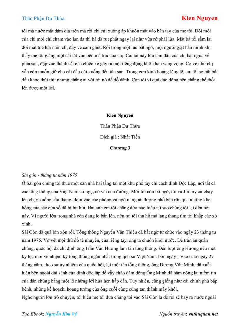 image for page Ebook Thân Phận Dư Thừa