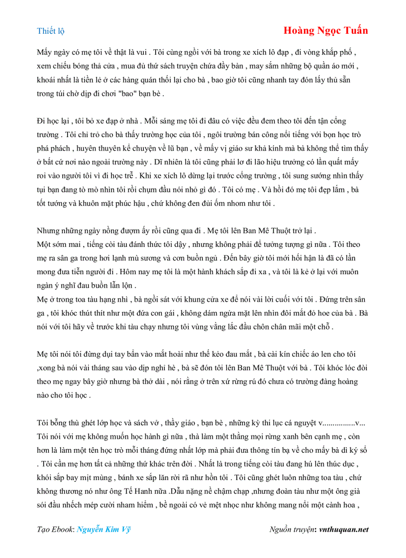 image for page Ebook Thiết lộ Hoàng Ngọc Tuấn