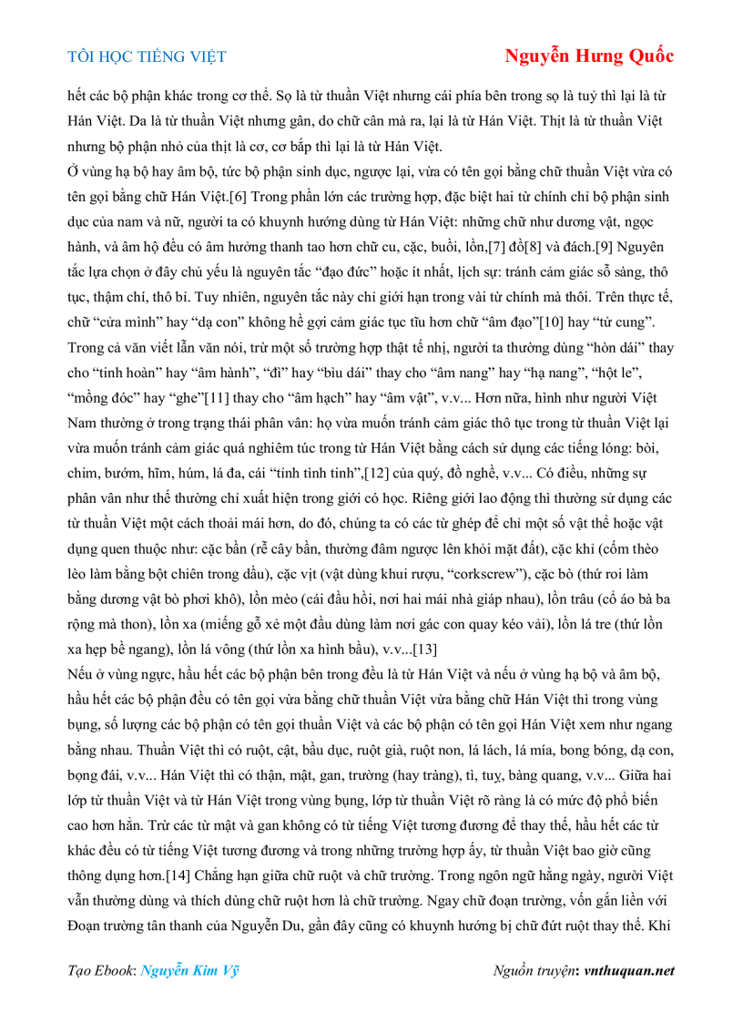 image for page Ebook TÔI HỌC TIẾNG VIỆT Nguyễn Hưng Quốc