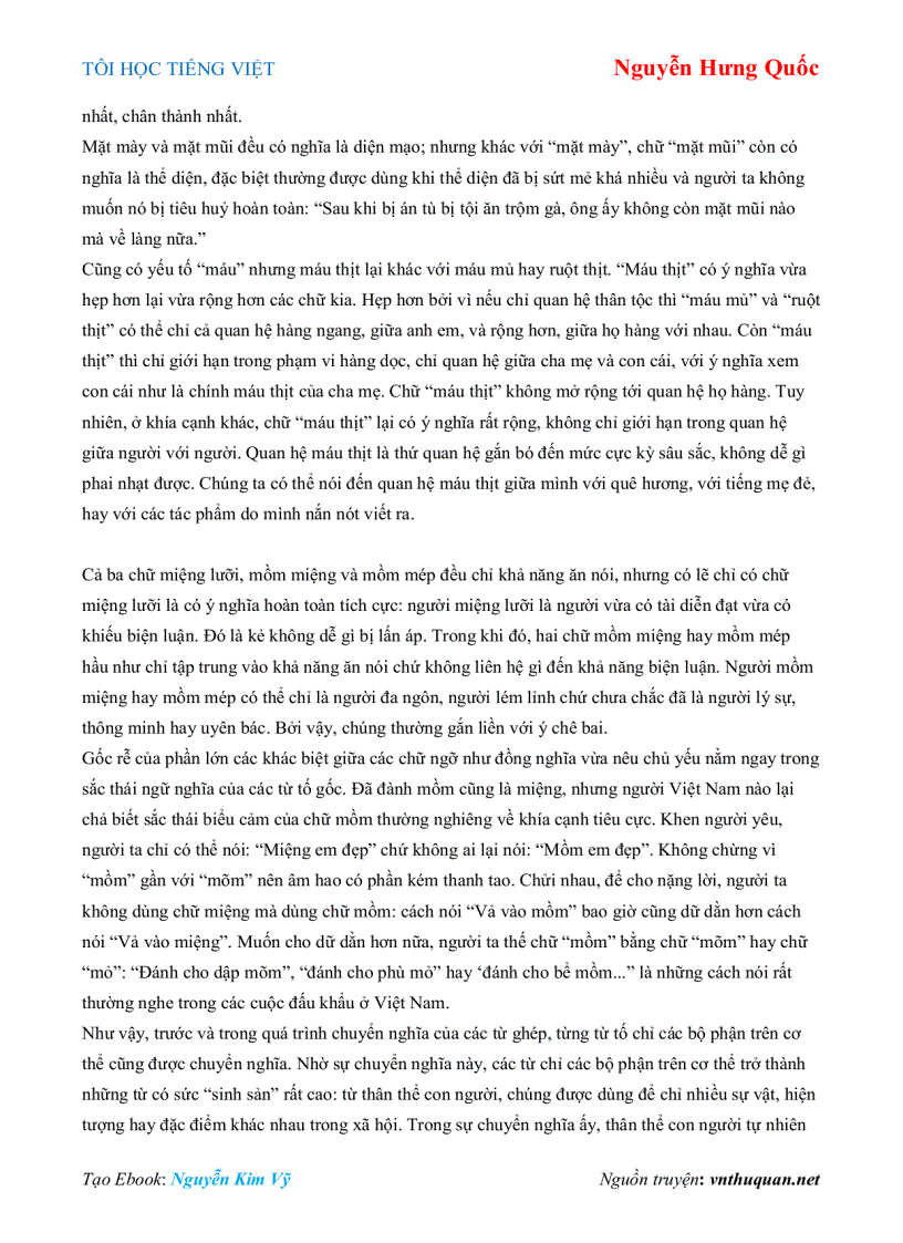 image for page Ebook TÔI HỌC TIẾNG VIỆT Nguyễn Hưng Quốc