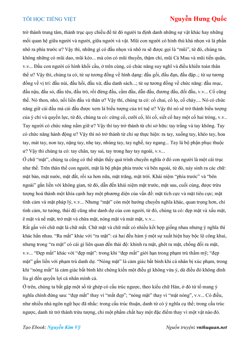 image for page Ebook TÔI HỌC TIẾNG VIỆT Nguyễn Hưng Quốc