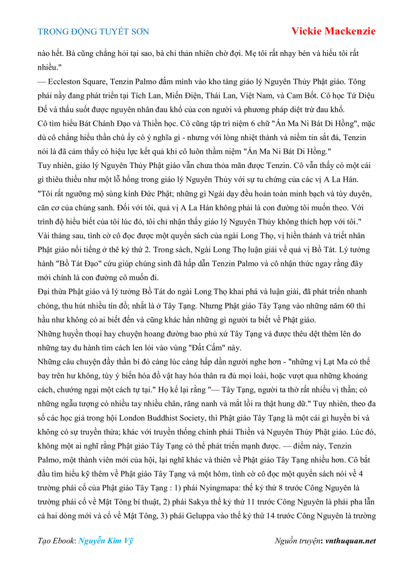 image for page Ebook TRONG ĐỘNG TUYẾT SƠN Vickie Mackenzie