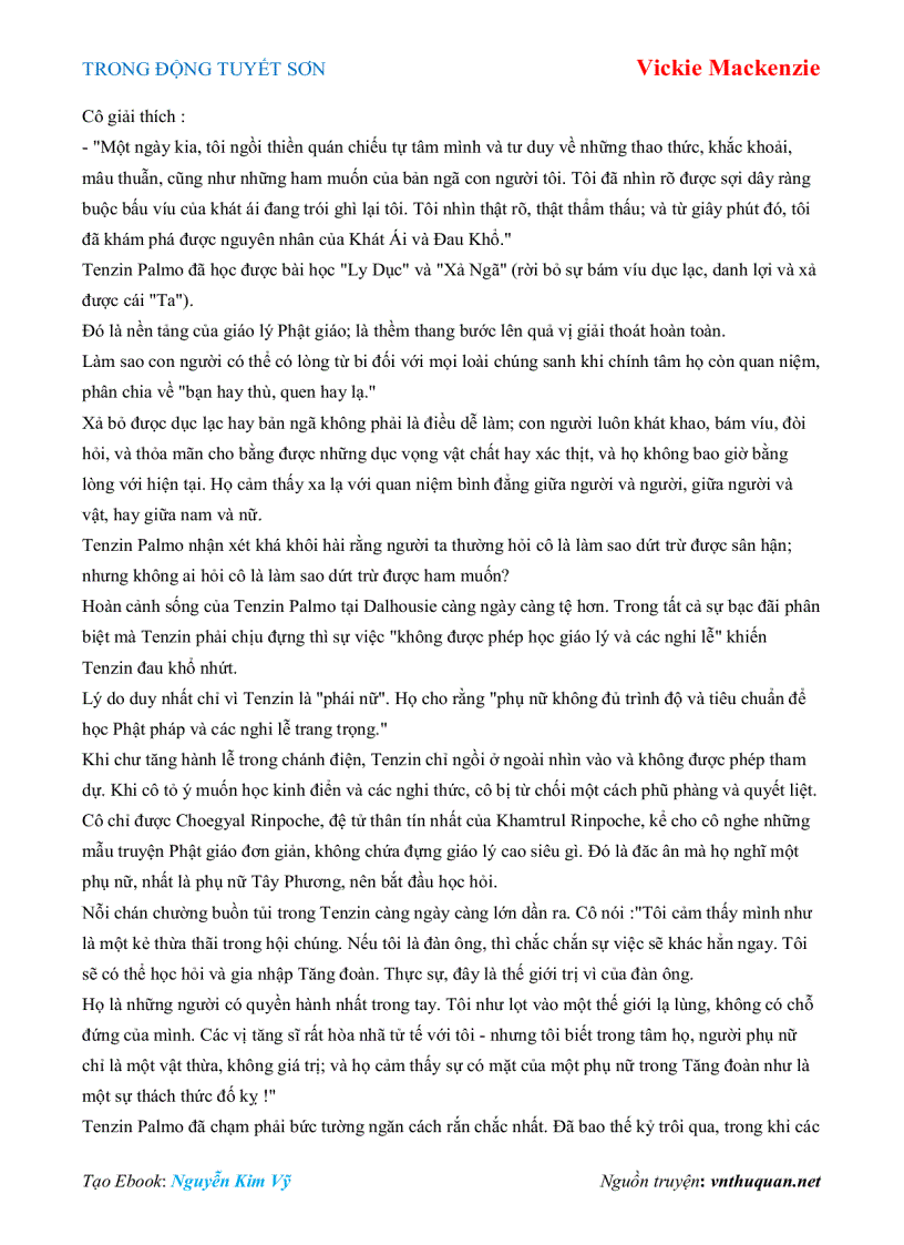 image for page Ebook TRONG ĐỘNG TUYẾT SƠN Vickie Mackenzie