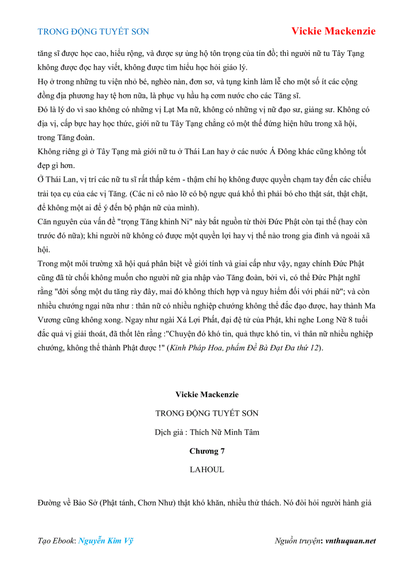 image for page Ebook TRONG ĐỘNG TUYẾT SƠN Vickie Mackenzie