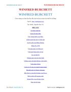 Ebook WINFRED BURCHETT WINFRED BURCHETT