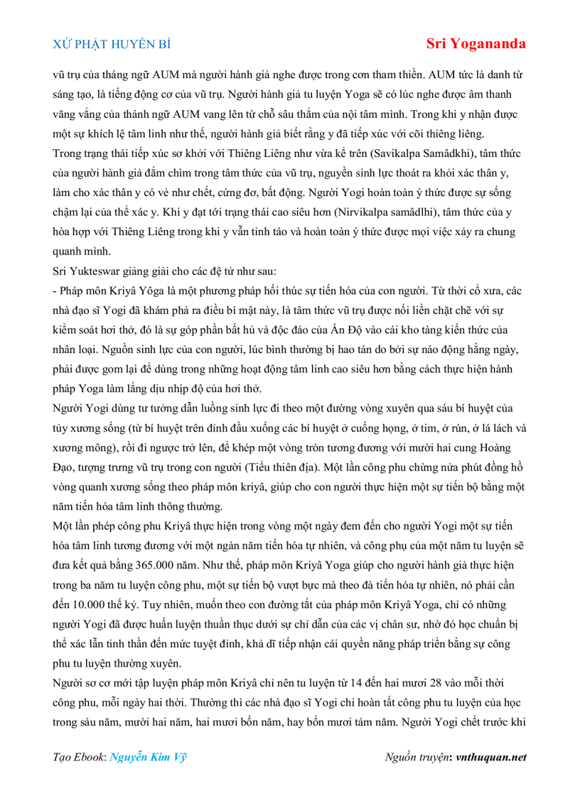 image for page Ebook XỨ PHẬT HUYỀN BÍ Sri Yogananda