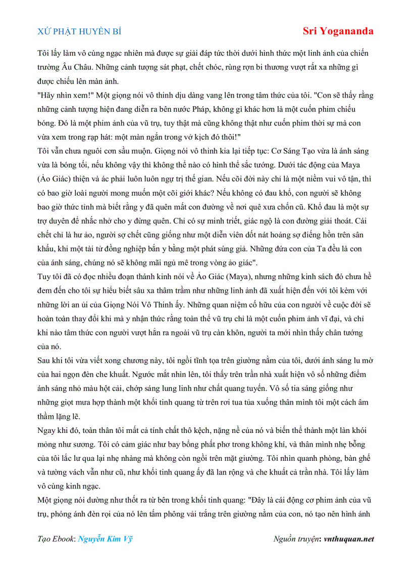 image for page Ebook XỨ PHẬT HUYỀN BÍ Sri Yogananda