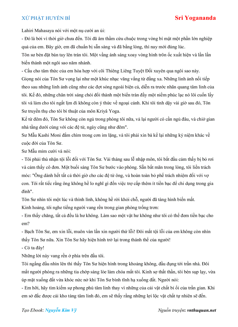 image for page Ebook XỨ PHẬT HUYỀN BÍ Sri Yogananda