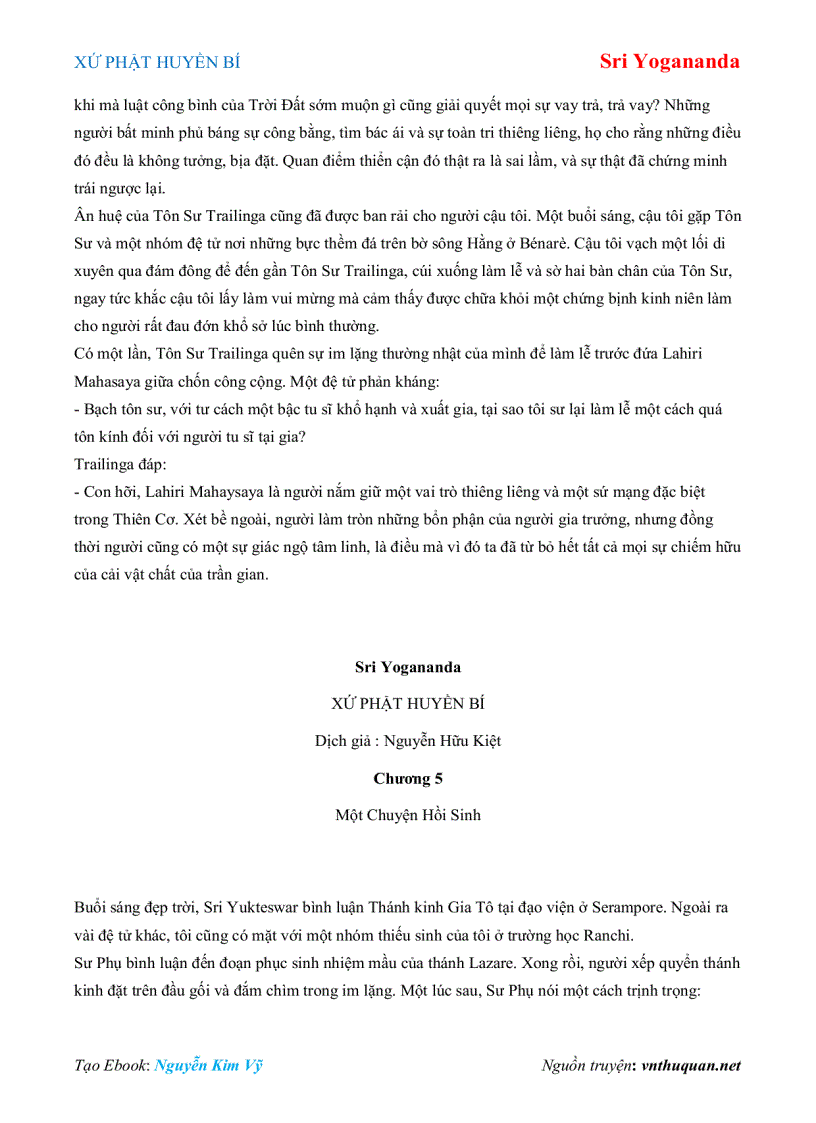 image for page Ebook XỨ PHẬT HUYỀN BÍ Sri Yogananda