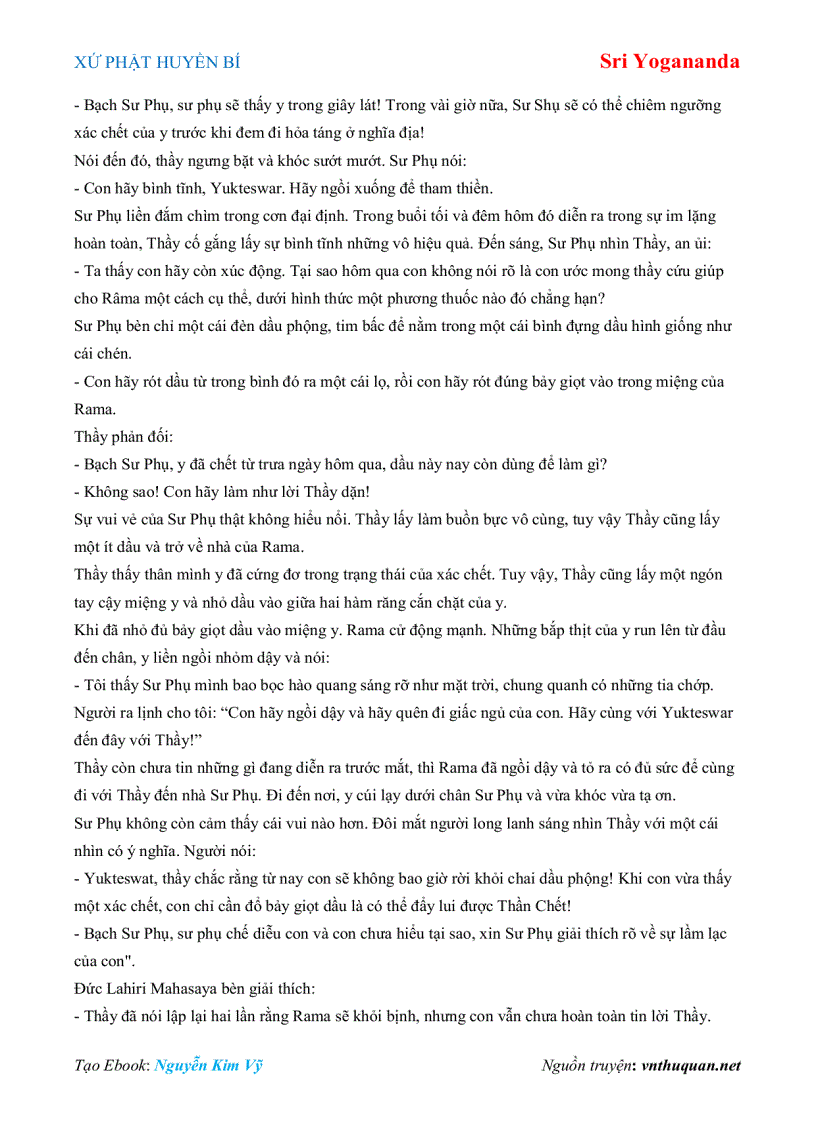 image for page Ebook XỨ PHẬT HUYỀN BÍ Sri Yogananda