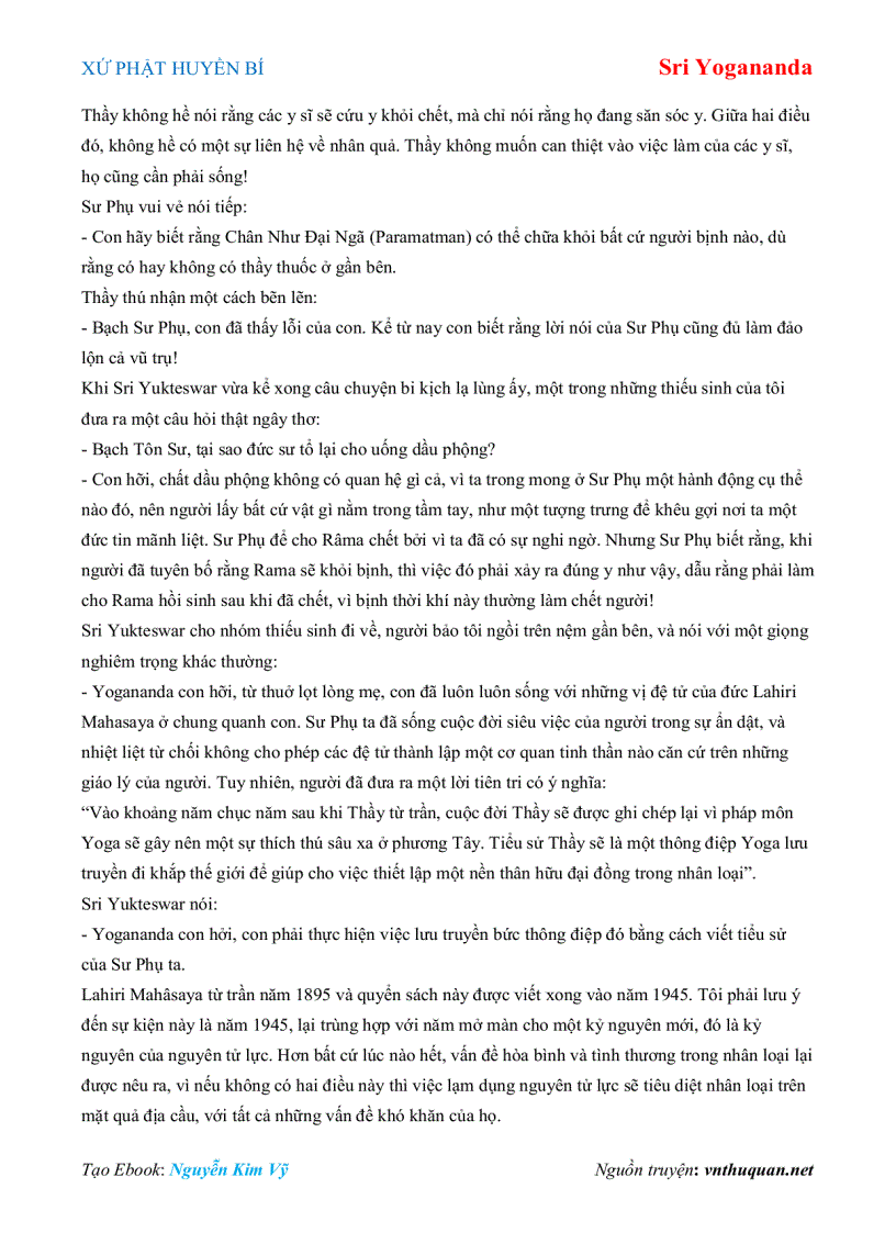 image for page Ebook XỨ PHẬT HUYỀN BÍ Sri Yogananda