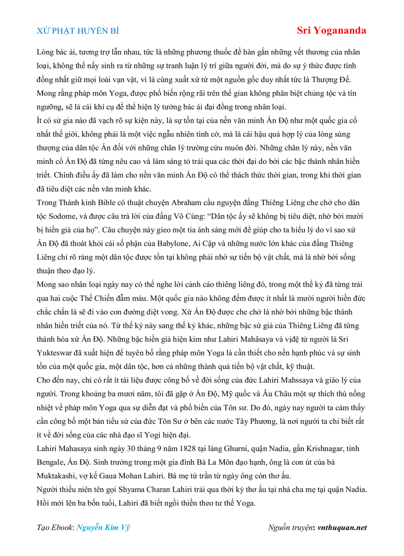 image for page Ebook XỨ PHẬT HUYỀN BÍ Sri Yogananda