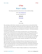 Ebook Web 3 chiều CNet