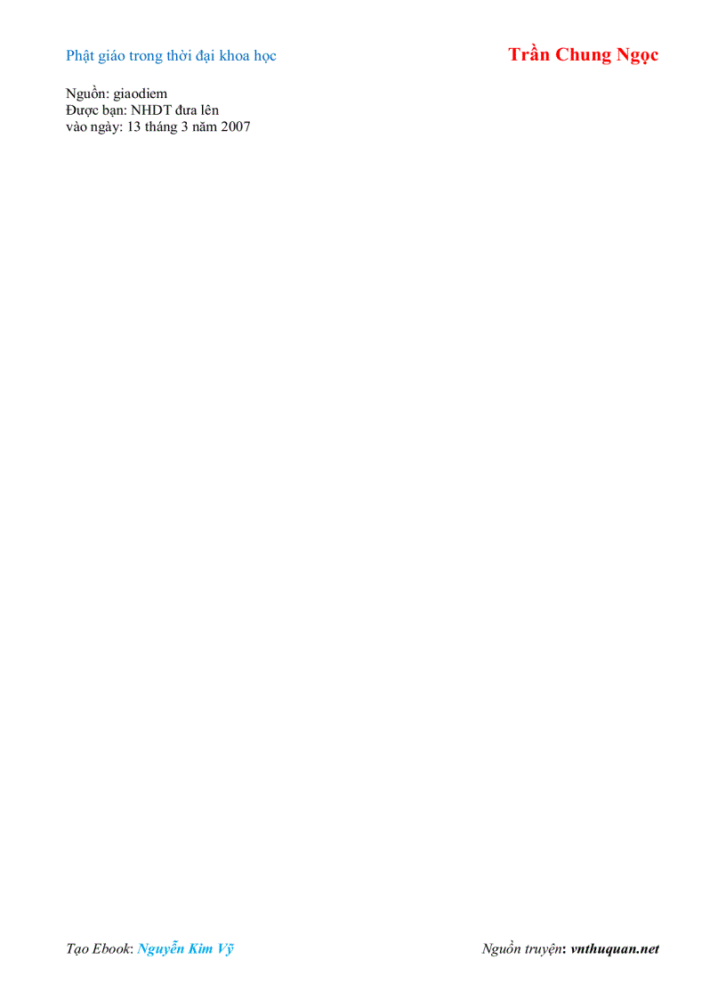 image for page Ebook Phật giáo trong thời đại khoa học Trần Chung Ngọc