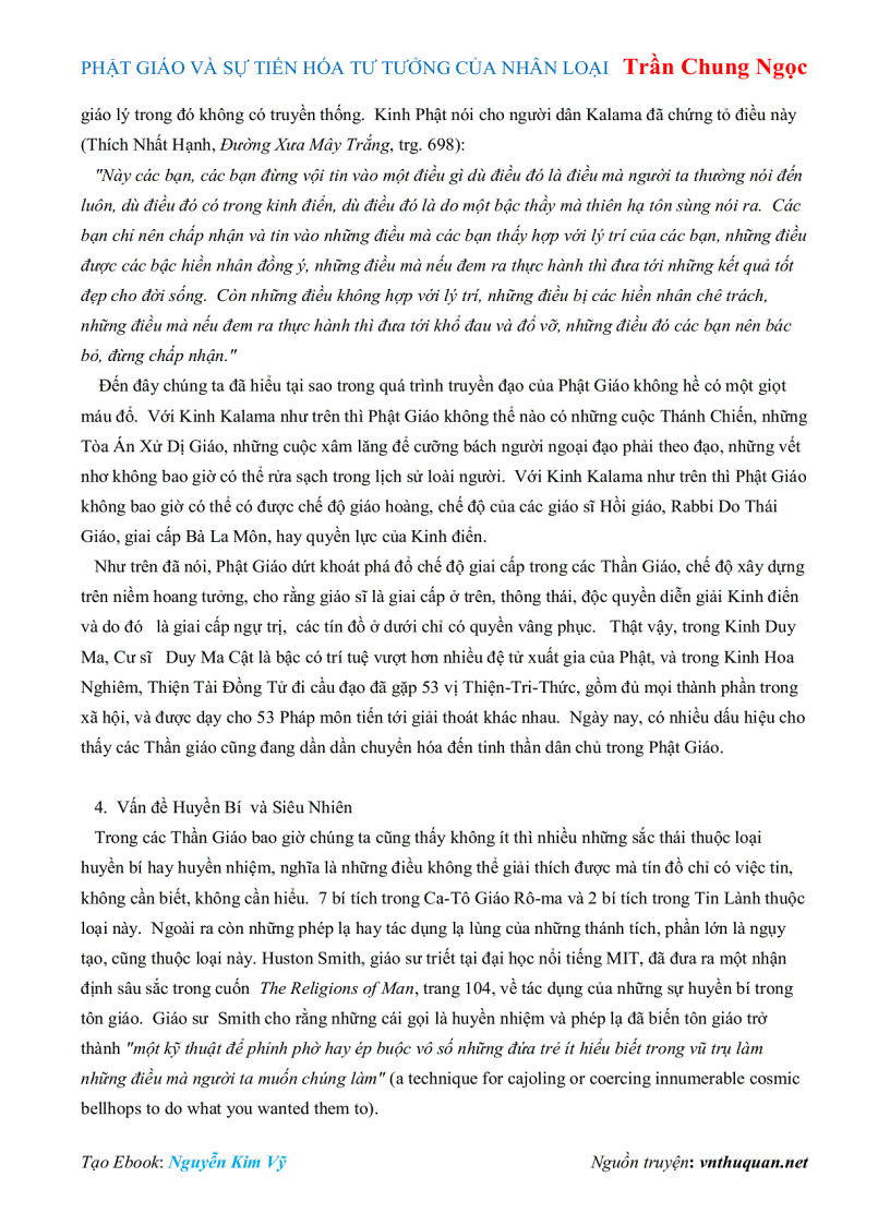 image for page Ebook PHẬT GIÁO VÀ SỰ TIẾN HÓA TƯ TƯỞNG CỦA NHÂN LOẠI Trần Chung Ngọc