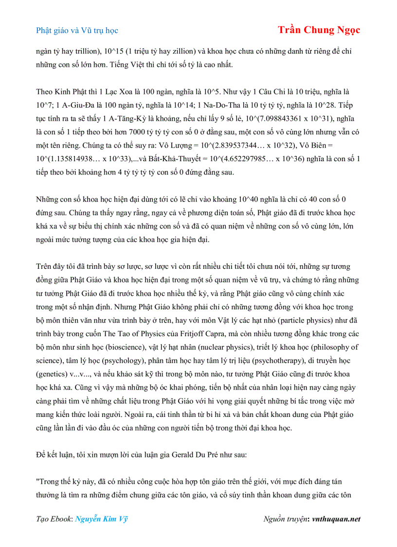 image for page Ebook Phật giáo và Vũ trụ học Trần Chung Ngọc