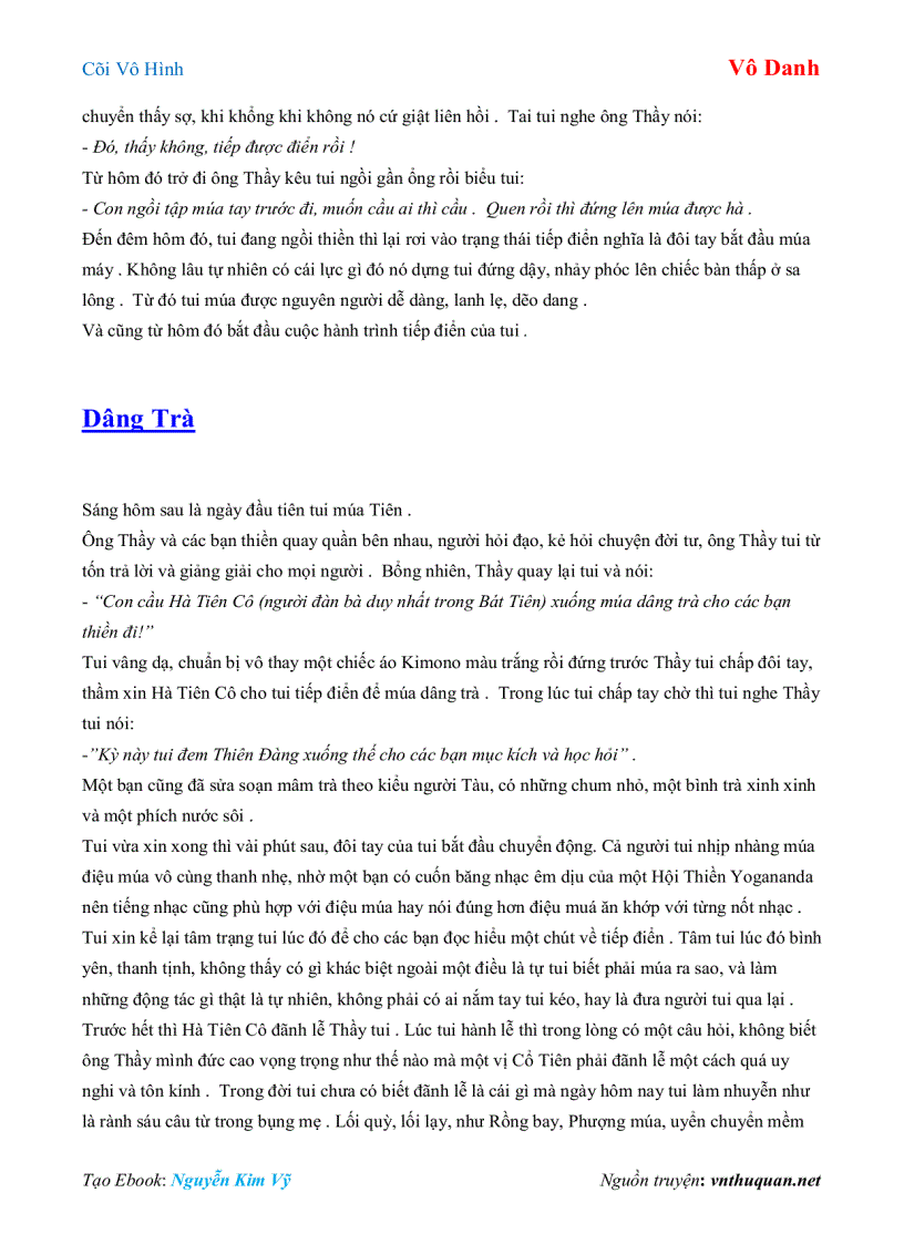 image for page Ebook Cõi Vô Hình Vô Danh