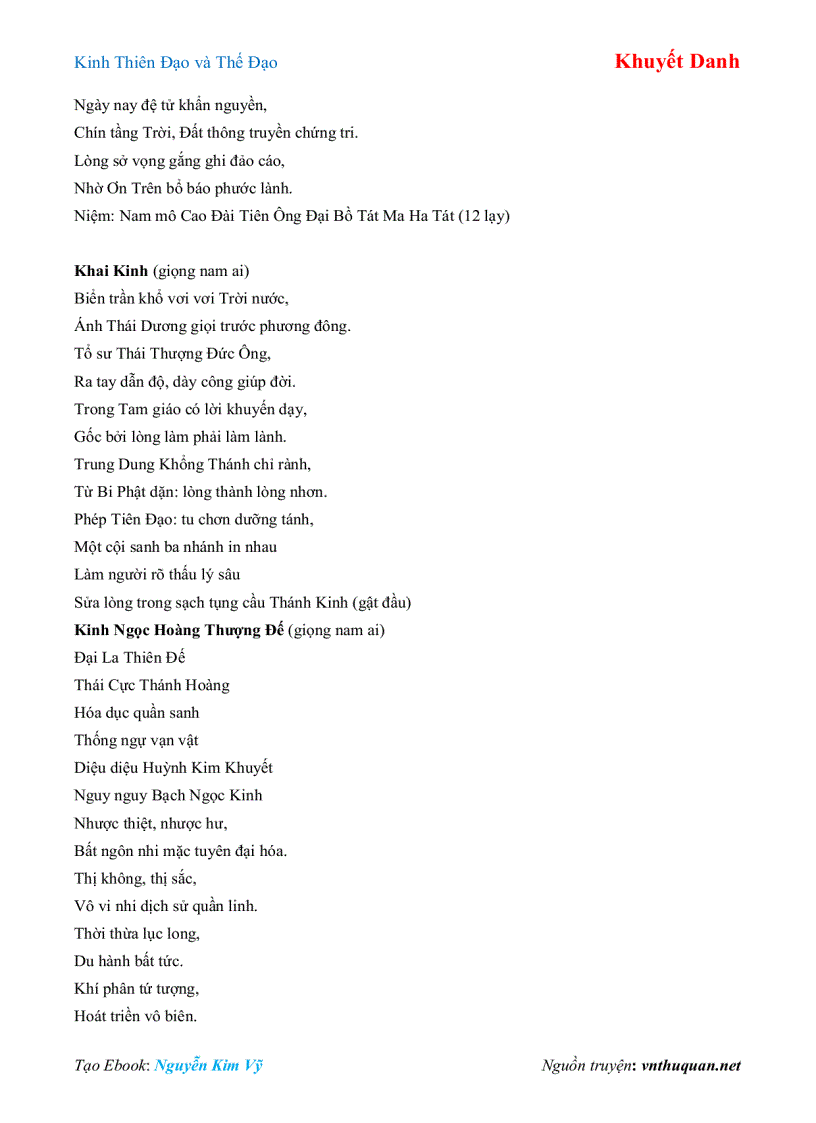 image for page Ebook Kinh Thiên Đạo và Thế Đạo
