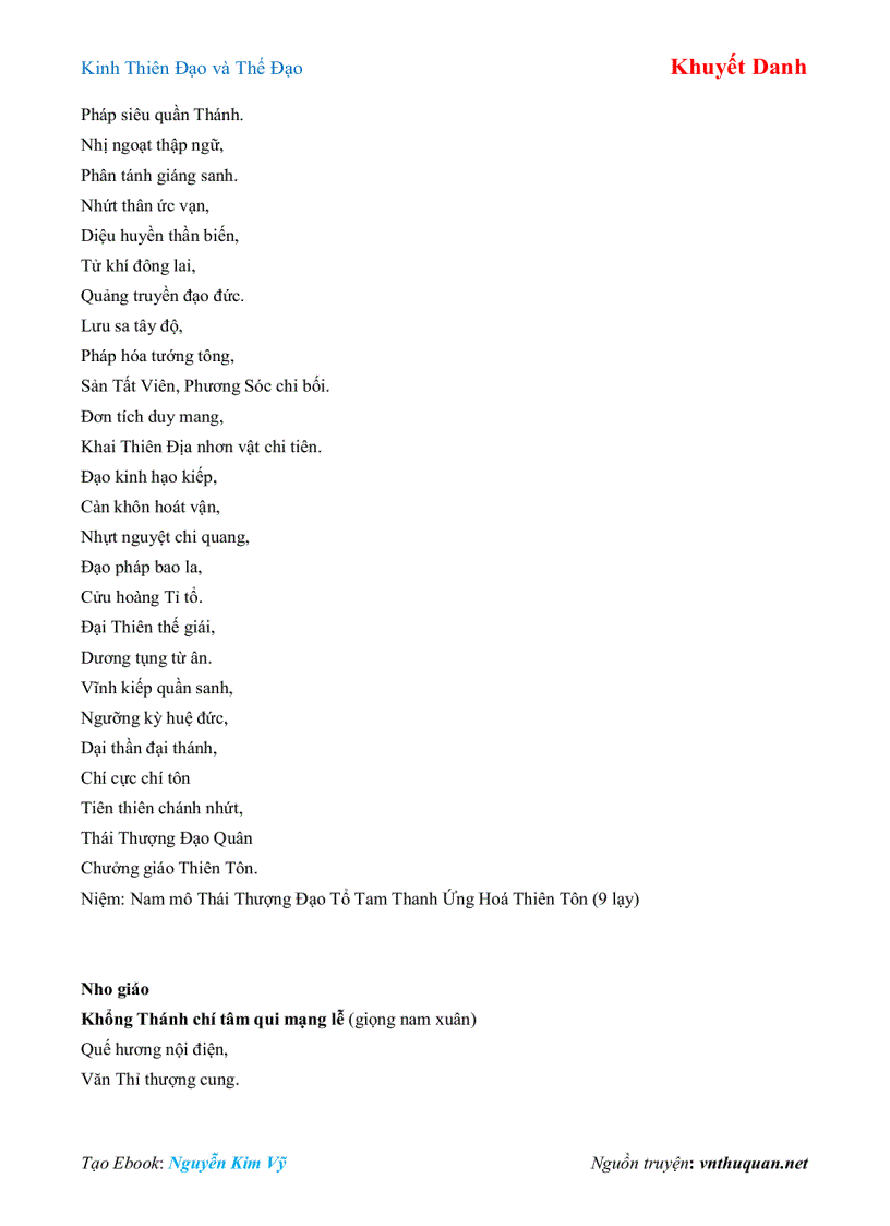 image for page Ebook Kinh Thiên Đạo và Thế Đạo