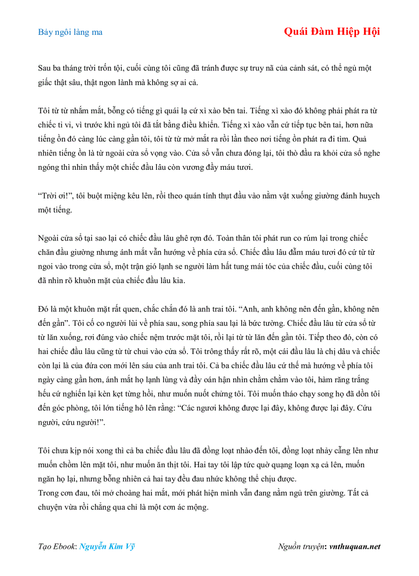 image for page Ebook Bảy ngôi làng ma Quái Đàm Hiệp Hội