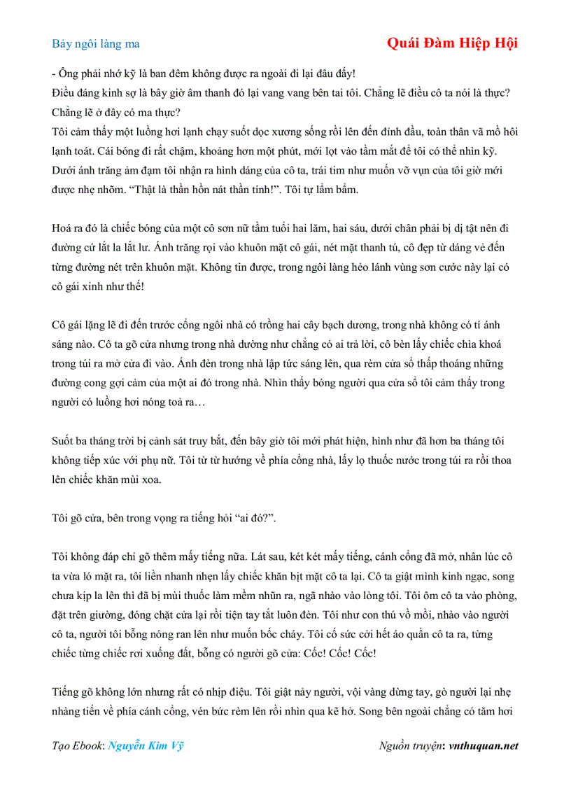 image for page Ebook Bảy ngôi làng ma Quái Đàm Hiệp Hội