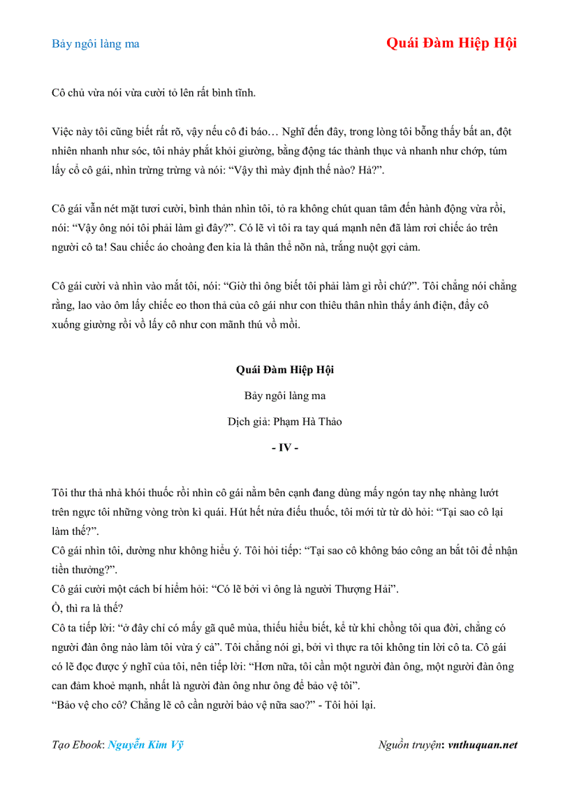 image for page Ebook Bảy ngôi làng ma Quái Đàm Hiệp Hội