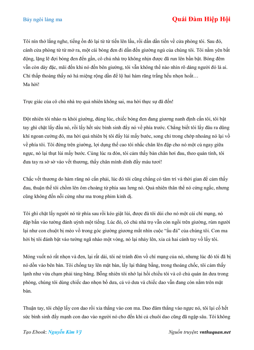 image for page Ebook Bảy ngôi làng ma Quái Đàm Hiệp Hội