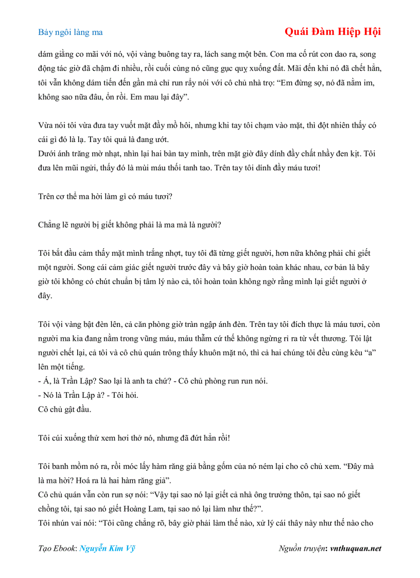 image for page Ebook Bảy ngôi làng ma Quái Đàm Hiệp Hội