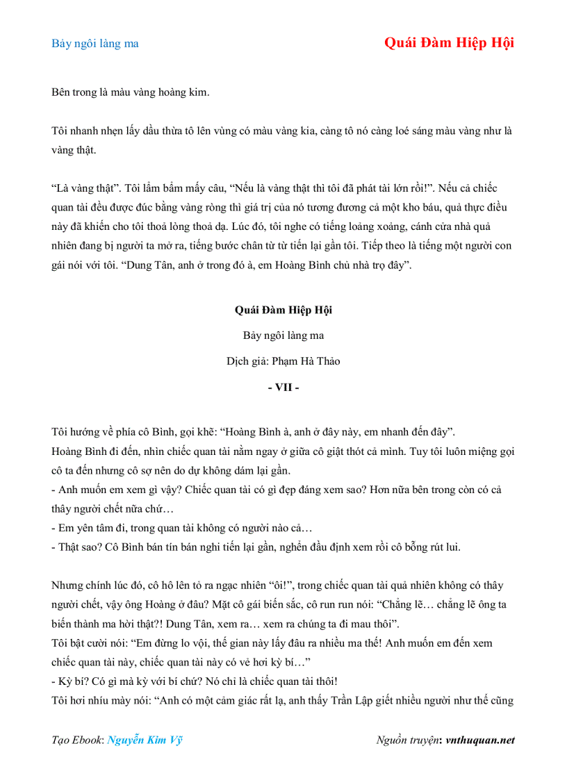 image for page Ebook Bảy ngôi làng ma Quái Đàm Hiệp Hội