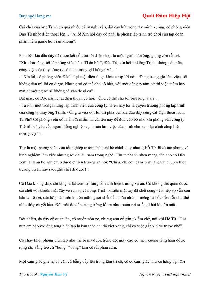 image for page Ebook Bảy ngôi làng ma Quái Đàm Hiệp Hội