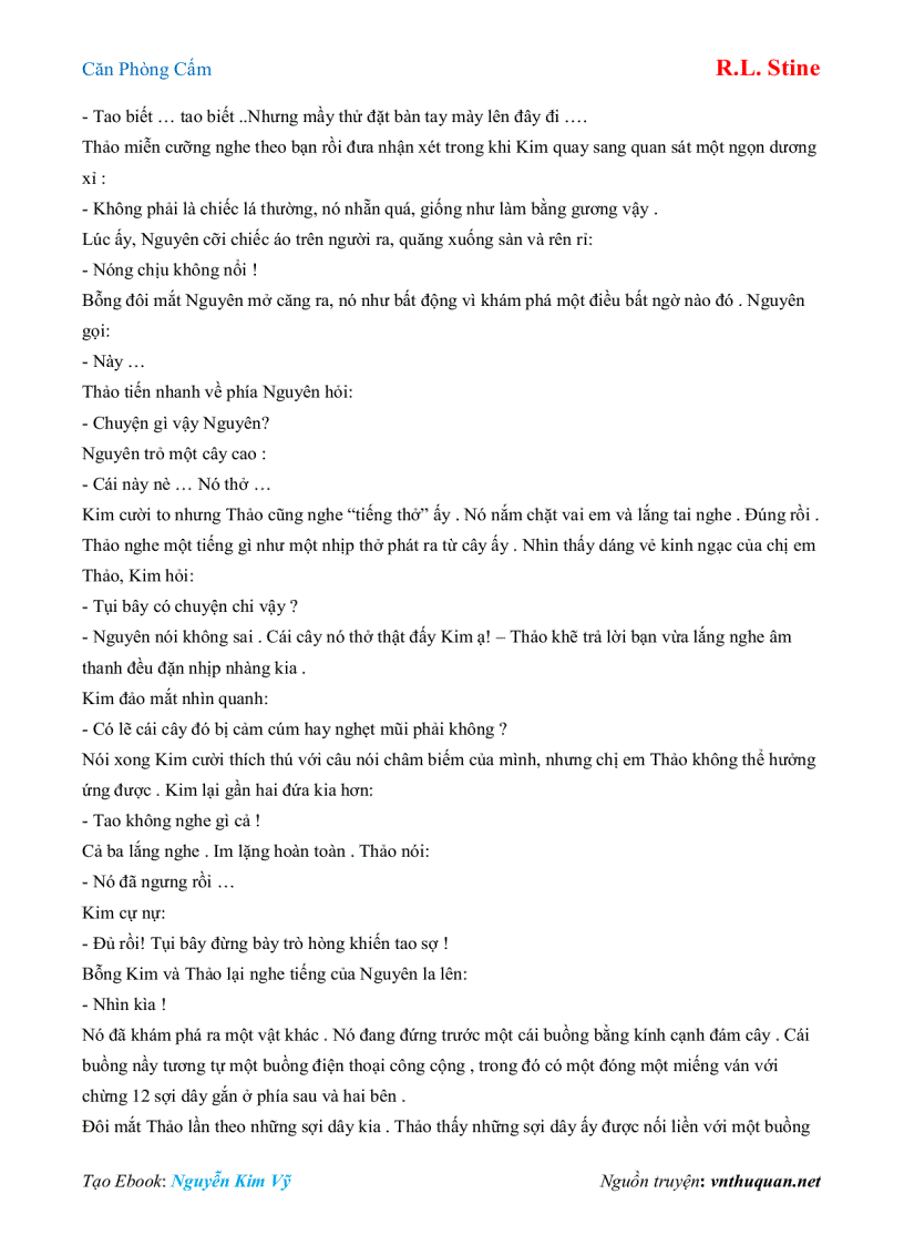 image for page Ebook Căn Phòng Cấm R L Stine