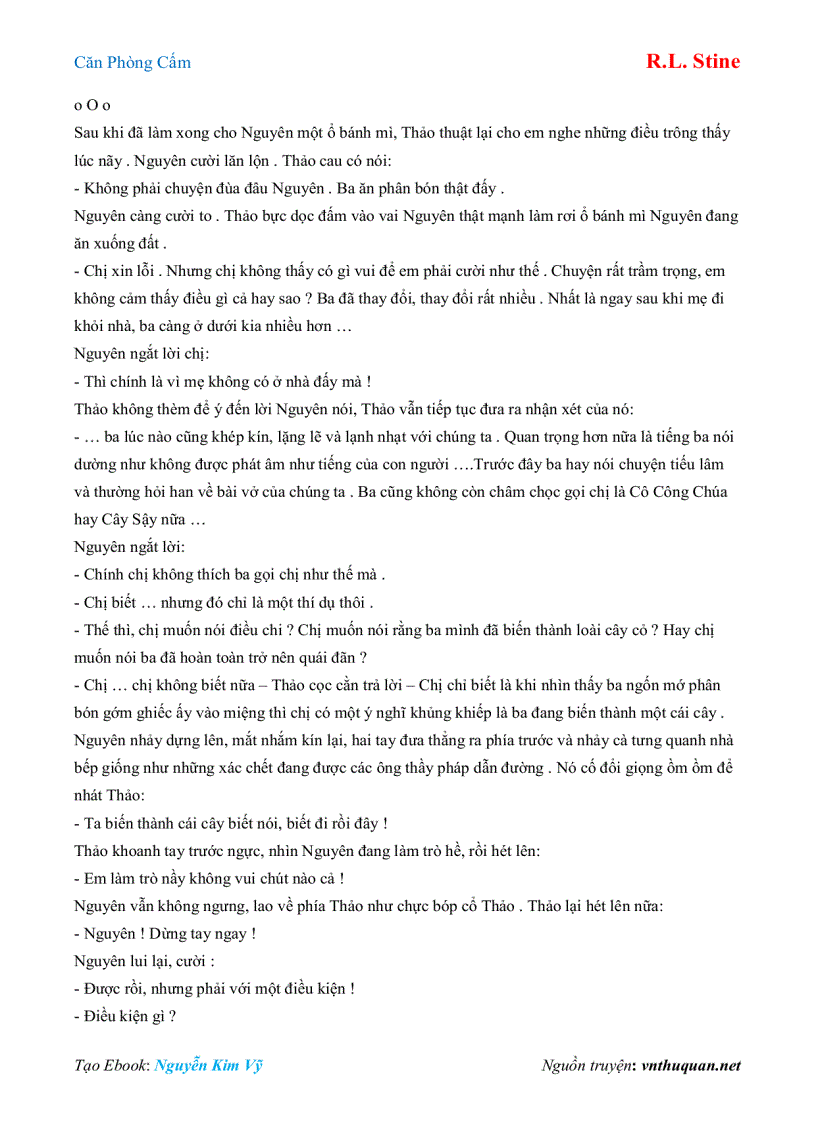 image for page Ebook Căn Phòng Cấm R L Stine