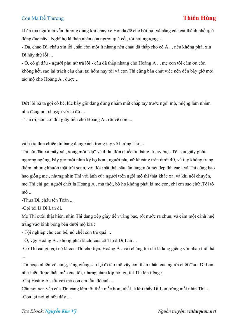 image for page Ebook Con Ma Dễ Thương Thiên Hùng