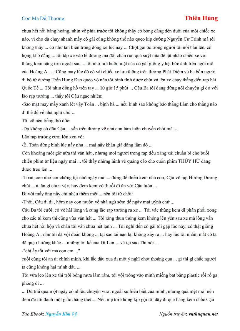 image for page Ebook Con Ma Dễ Thương Thiên Hùng