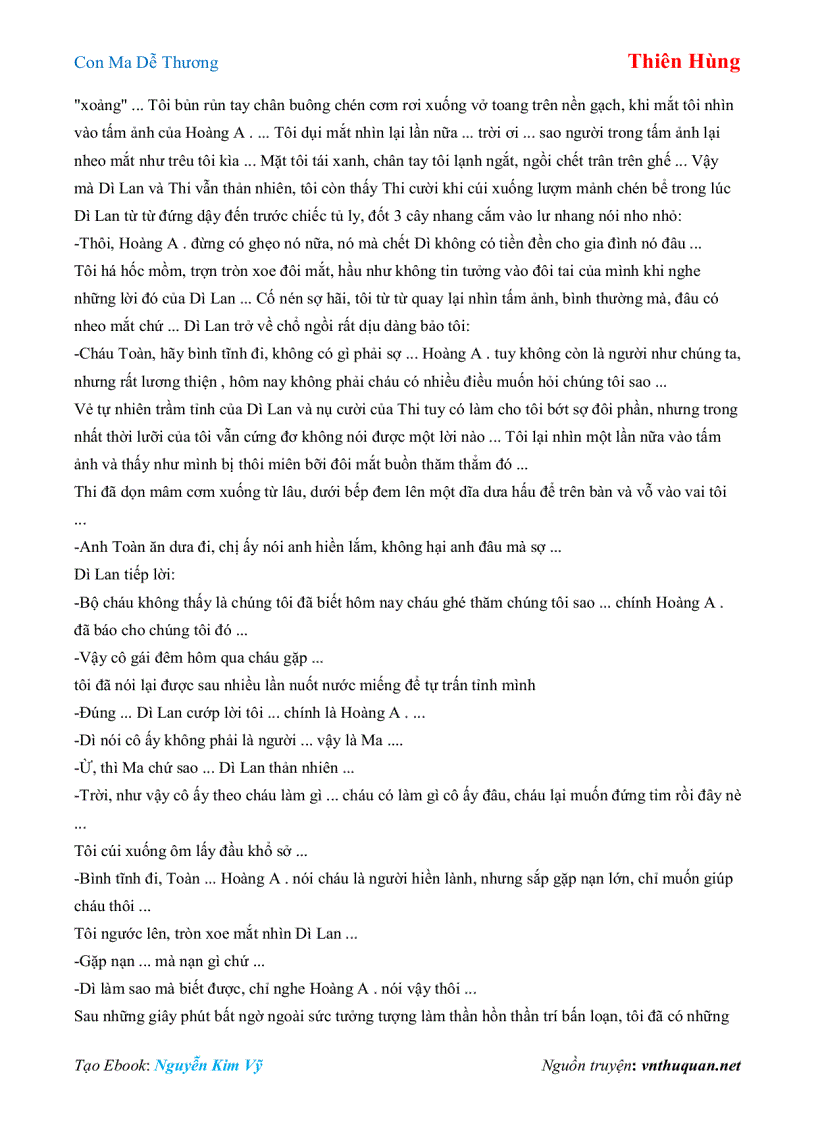 image for page Ebook Con Ma Dễ Thương Thiên Hùng