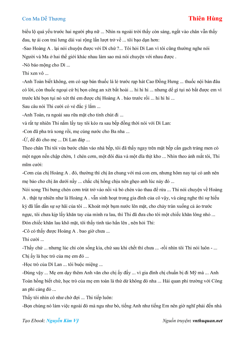 image for page Ebook Con Ma Dễ Thương Thiên Hùng