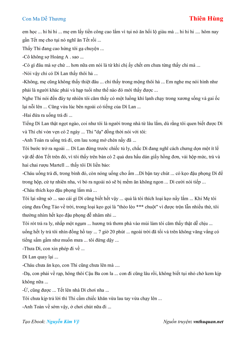 image for page Ebook Con Ma Dễ Thương Thiên Hùng