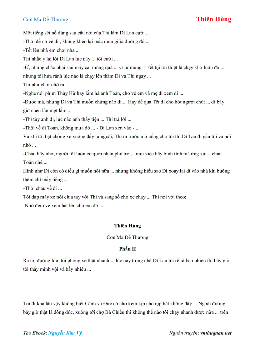 image for page Ebook Con Ma Dễ Thương Thiên Hùng