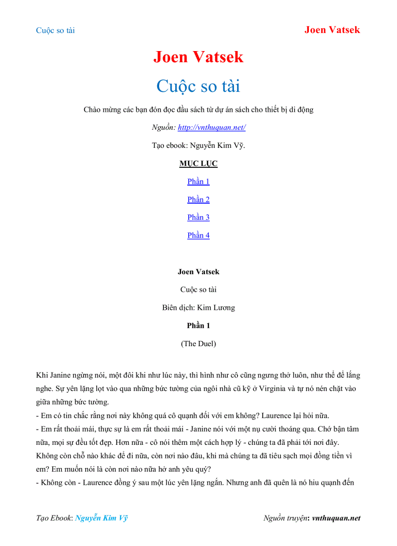 image for page Ebook Cuộc so tài Joen Vatsek