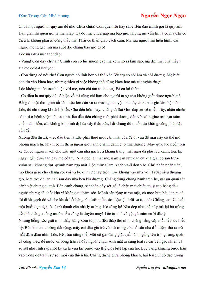 image for page Ebook Đêm Trong Căn Nhà Hoang Nguyễn Ngọc Ngạn