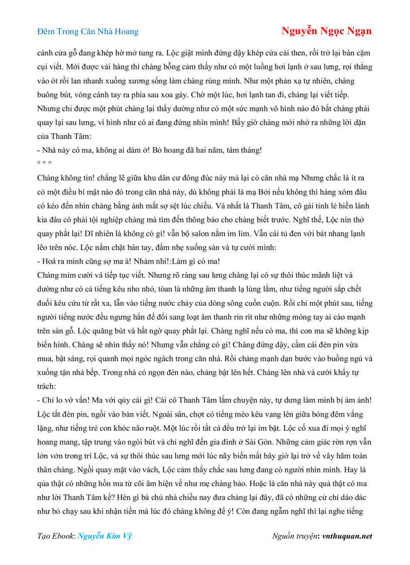 image for page Ebook Đêm Trong Căn Nhà Hoang Nguyễn Ngọc Ngạn