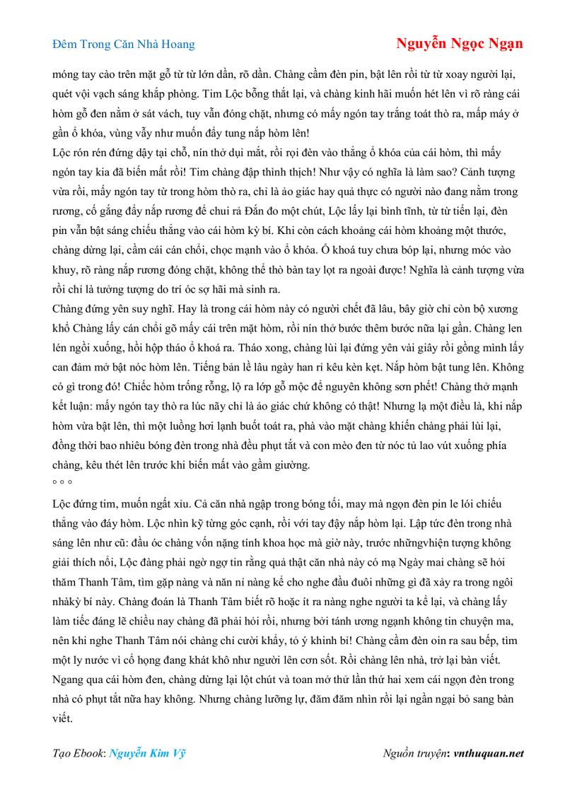 image for page Ebook Đêm Trong Căn Nhà Hoang Nguyễn Ngọc Ngạn