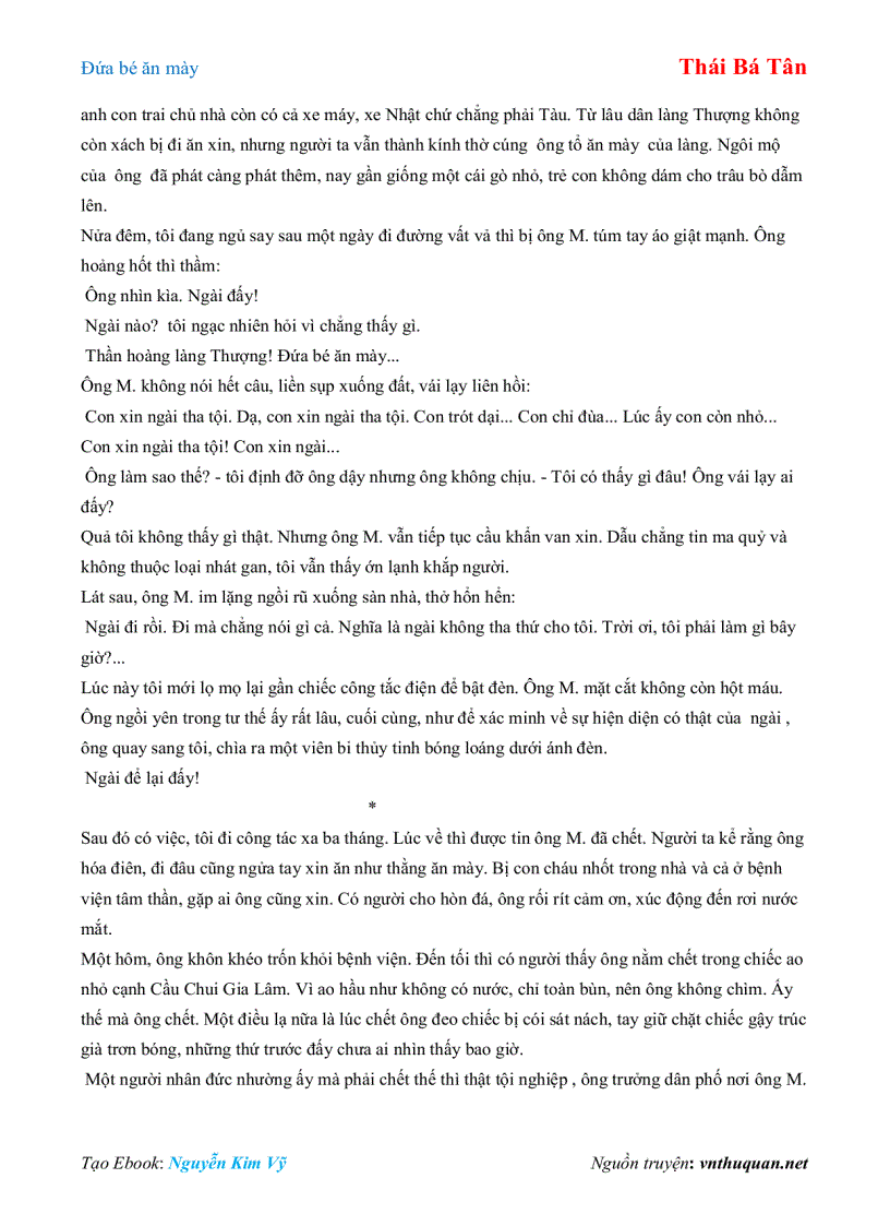 image for page Ebook Đứa bé ăn mày