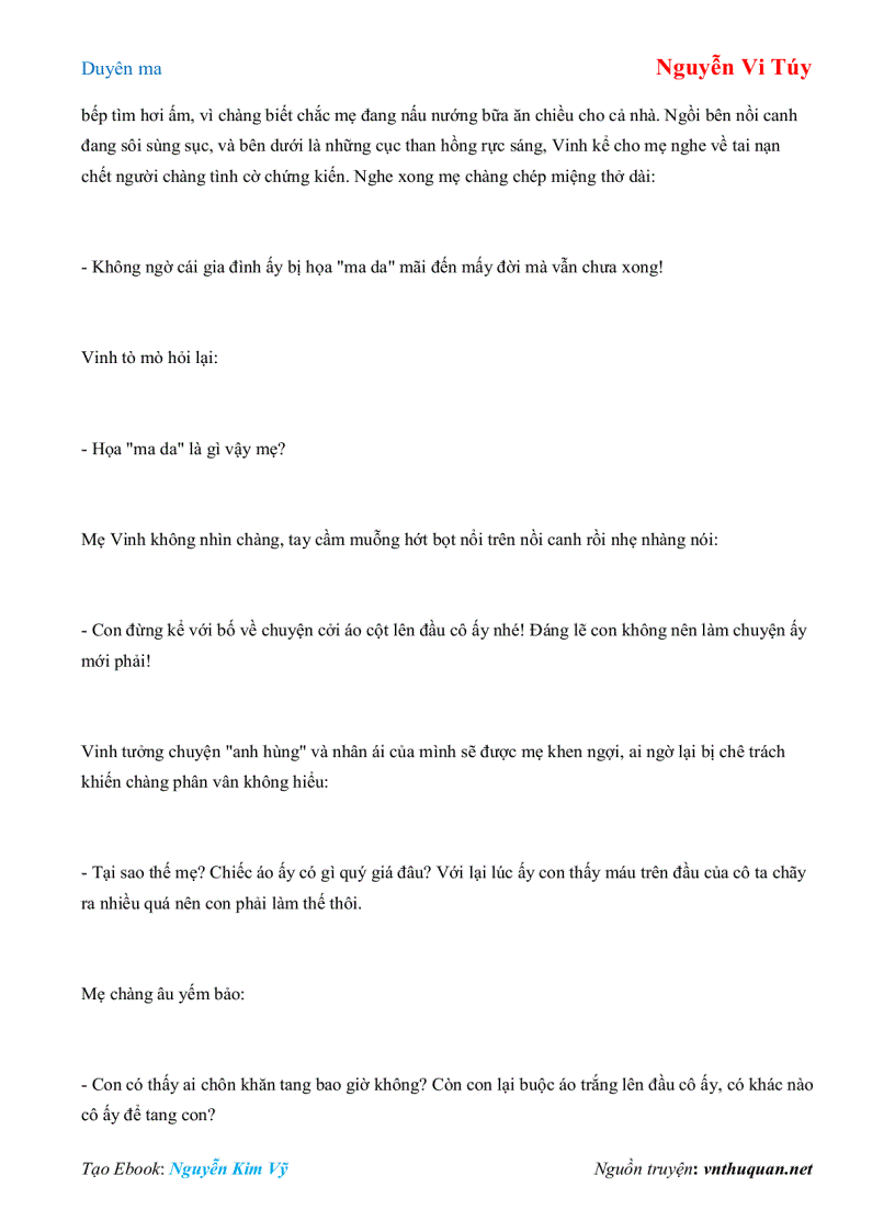 image for page Ebook Duyên ma Nguyễn Vi Túy