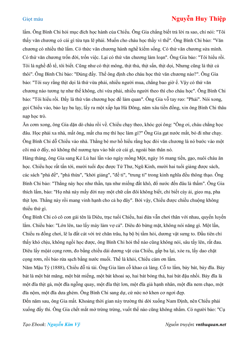 image for page Ebook Giọt máu Nguyễn Huy Thiệp