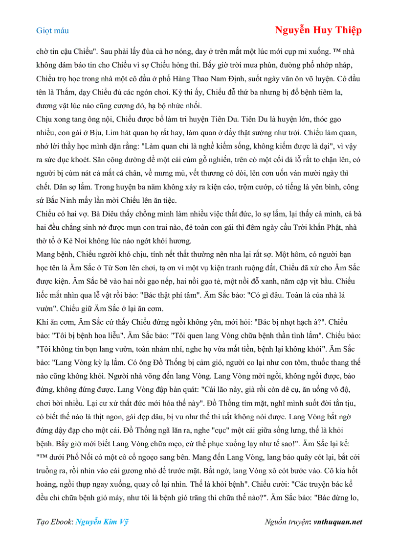 image for page Ebook Giọt máu Nguyễn Huy Thiệp